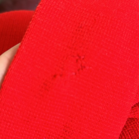 May D&F Bright Red vintage‎ cardigan size 12 (848) - Picture 8 of 10